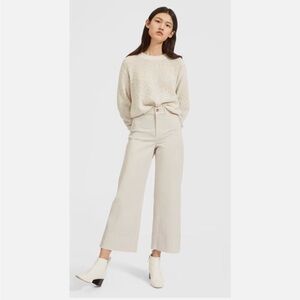 Everlane Wide Leg Lightweight Cropped Chino